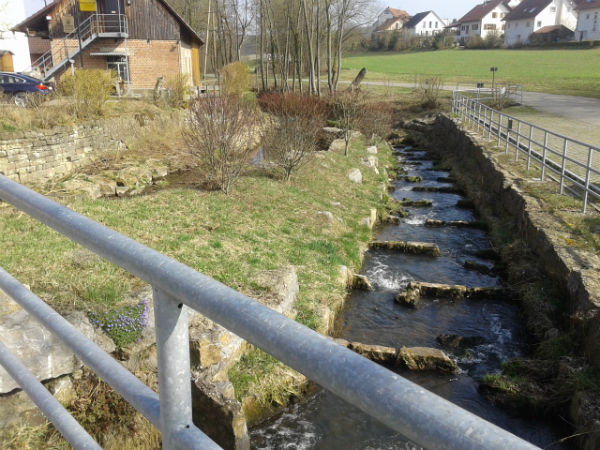 Sersheim- Fischtreppe Mühlbach - Beutke & Fränzel Gewässerbau